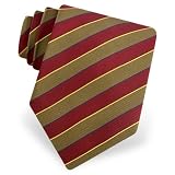 Scoula Tie by Principessa - Olive Silk