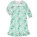 The Secret Life of Pets Girls Flannel Granny Gown Nightgown Pajamas (8, Max Gidget Green)