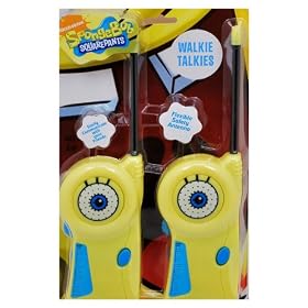 Spongebob Squarepants Walkie Talkies by Sakar one color, one size Spongebob Squarepants Walkie Talkies by Sakar - one color, one size
