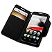Reiko 3-in-1 Wallet Case for Alcatel One Touch Evolve 5020T - Retail Packaging - Black