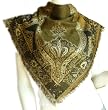 SPARKLING Square Jacquard Pashmina Paisley Shawl (SB)