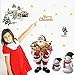 Vktech® Removable Merry Christmas Santa Claus Home Decor Art Vinyl Wall Sticker