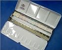 Schmincke Watercolors - Metal Box set of 12 Half Pans