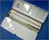 Schmincke Watercolors - Metal Box set of 12 Half Pans
