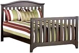Child Craft Hawthorne Full Bed Rails for Lifetime Convertible Crib, Espresso