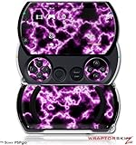 PSPgo Skin and Screen Protector Kit - Electrify Hot Pink fits Sony PSP go
