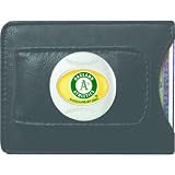 MLB Oakland Athletics Leather Money Clip