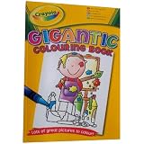 Enlarge toy image: Crayola Gigantic 130 Page A4 Colouring Book -  preschool activity for young kids