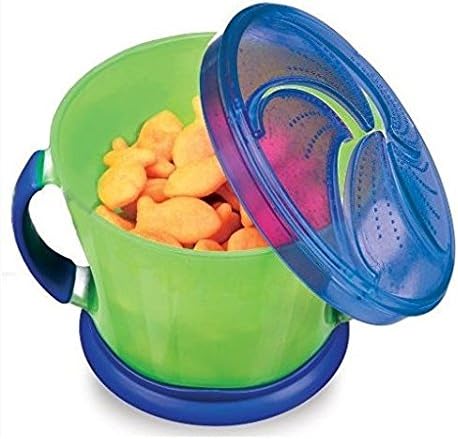 Munchkin Deluxe Snack Catcher,blue-green