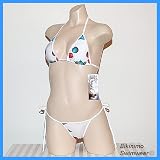 SEXY BRAZILIAN THONG BIKINI (Cherries on a Stem) A/B Cup