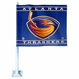 NHL Car Flag, Atlanta Thrashers