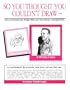 So You Thought You Couldn't Draw (So You Thought You Couldn't Draw Series , No 1)