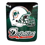 MIAMI DOLPHINS MICRO-RASCHEL NFL THROW (STADIUM SERIES) BY NORTHWEST (50x60)