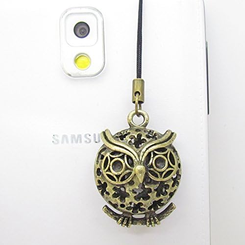Winnema Stylish Retro key chain 3.5mm Metallic owl Pattern Cellphone Charms Anti-Dust Dustproof Earphone Audio Headphone Jack Plug Stopper for iPhone 3 3GS 4 4S 5 5S 6 6 Plus iPad Samsung Galaxy S2 S3 S4 S5 S6 Note 2 3 12 HTC Sony Nokia Motorola LG