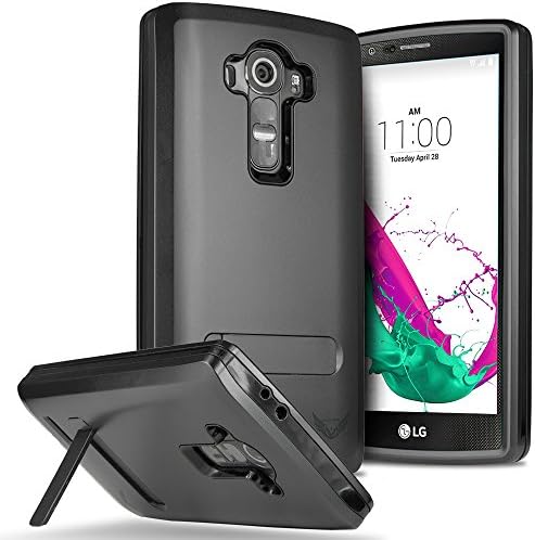 LG G4 Case, VALKYRIE Voyage LG G4 Armor Case for LG G4 SPACE GRAY [Tri Layer Protection] with Valkyrized Drop Cushion Armor Protection