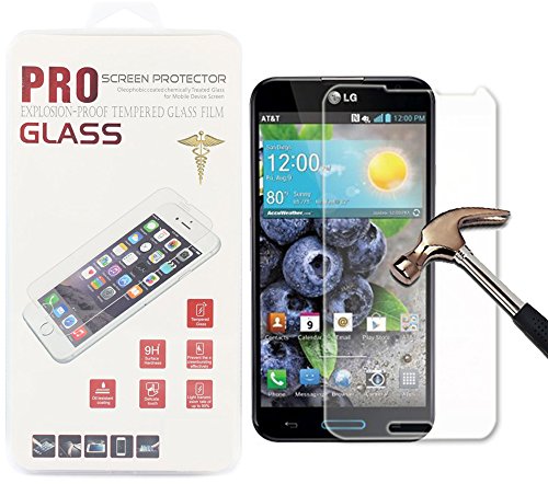Ebestsale(TM) 2.5D Round Edge 9H Hardness 0.3mm thickness Tempered Glass Screen Protector Film With Perfect Anti-scratch/Shatterproof/water & oil resistant(For LG G Pro E980 E989)