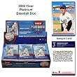 2002 Fleer Platinum Baseball Card Unopened Hobby Box