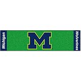 Fanmats Michigan Wolverines Golf Putting Green Runner