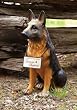 German Shepherd statuary