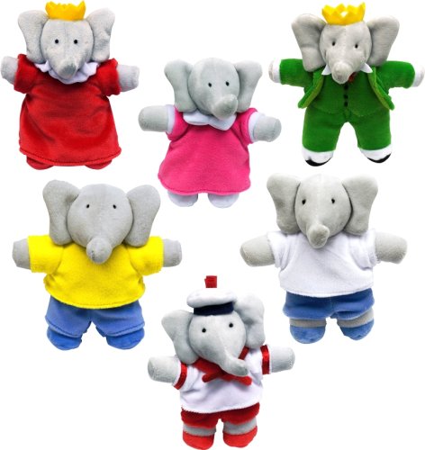 Lansay - Mini peluche - Babar - Assortiment