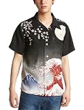 (ニシキ)nishiki エヴァ×錦 荒波初号機シルクアロハシャツ EV58470 将