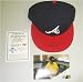 Chipper Jones Autographed/Hand Signed Atlanta Braves Baseball Cap