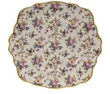 Royal Albert English Chintz  Square Cake Plate