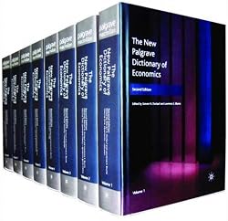 The New Palgrave Dictionary of Economics (8 Volume Set)