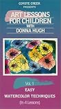 Easy Watercolor Techniques (Art Lessons for Children, Vol.1)