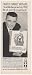 1961 NY Giants Charley Conerly Trig Deodorant Photo Print Ad