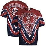 Los Angeles Angels of Anaheim Red Slide V-Dye T-shirt