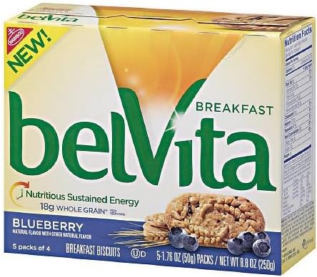 belVita Breakfast Biscuits, Blueberry 8.8 oz