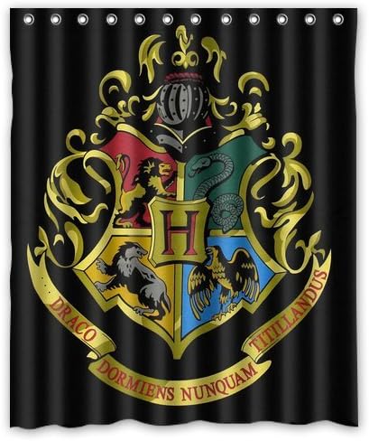Fashion press Flawless Gorgeous Creative Draco Dormiens Shower Retro Curtain Shower 100% WaterProof Polyester Fabric 60" x 72" Inches Standard