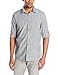 Calvin Klein Sportswear Men's End On End Ombre Check Long Sleeve Woven Shirt