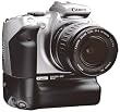 Canon EOS 300D SLR-Digitalkamera (6 Megapixel) + EF-S 18-55 + EF 55-200 II USM + Batteriegriff BG-E1
