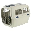 Transportbox Ihdra 5, 82x57x 60cm, beige mit blau