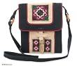 Hemp shoulder bag, 'Ethnic Stars' Hemp shoulder bag, 'Ethnic Stars'