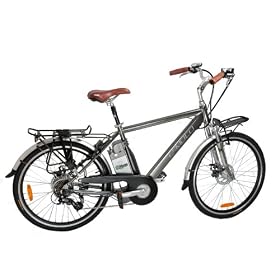 Urban Mover UM44S Electric BiBike - Titanium, 19-inch
