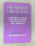 Promise of greatness : the war of 1914-1918
