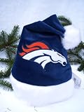 DENVER BRONCOS BABY INFANT STADIUM SANTA HAT 0-6 MONTHS