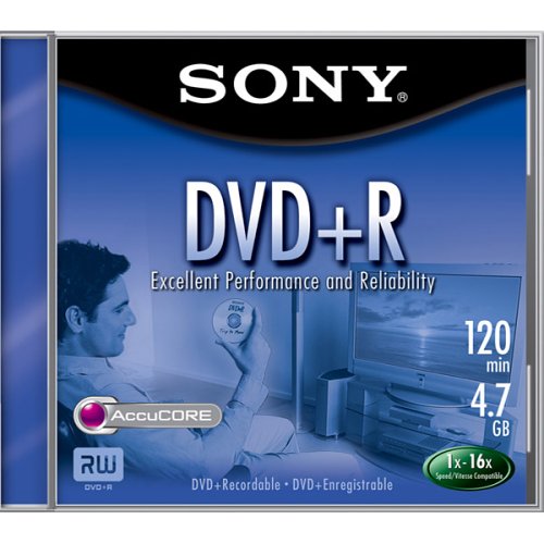 Sony Dpr47L4E 4.7 Gb Write Once Dvd+R (Single)