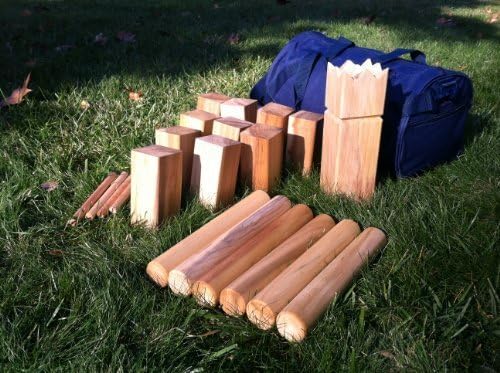 Kubb Viking Game Beeswax Finish Edition
