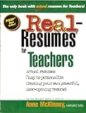 Real Resumes for Teachers (Real Resumes Series) Reviews 51CPREepzUL. SL160 Real Resumes for Teachers (Real Resumes Series) Reviews