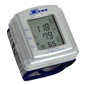 Zewa WS-TS Wrist Blood Pressure Monitor with Touchscreen