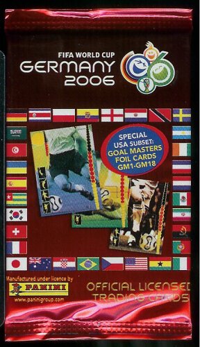 2006 Fifa World Cup Soccer Cards(6 cards per pack)