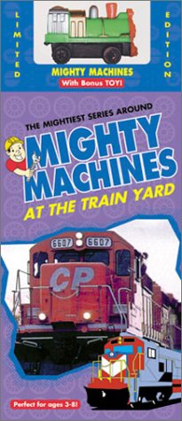 Mighty Machines: At Train Yard [VHS]