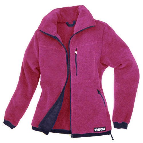 TAIGA Fleece Jacket-300 - Women's Polartec-300 Fleece Jacket, Mauve, MADE IN CANADA