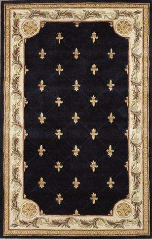 KAS Jewell Fleur De Lis 309 - Navy