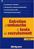 Formation entretien de recrutement