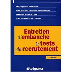 Entretien d'embauche et Tests de recrutement